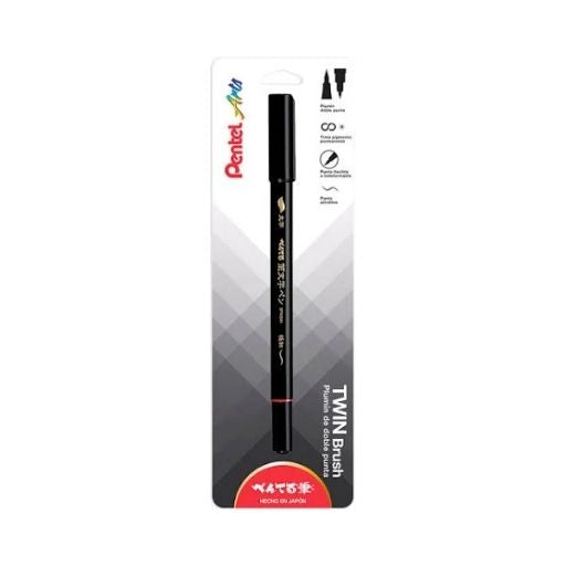 Twin brush Pentel